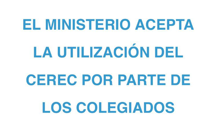 Sanidad regula el  sistema CEREC